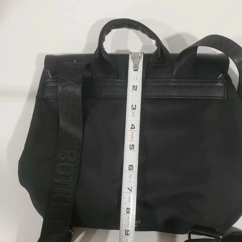 Botkier Trigger Nylon Mini  Backpack,Black. - Picture 8 of 9